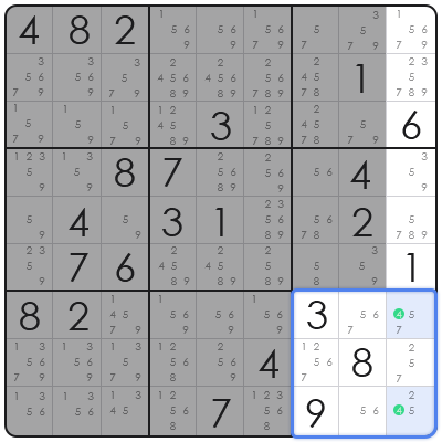 sudoku unique rectangle